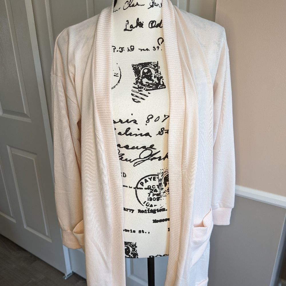 NWT Laundry cardigan - light pink